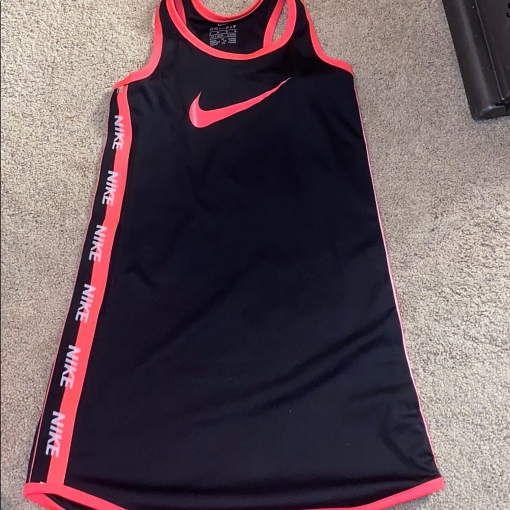 Nike girls size 6 racer back dress
